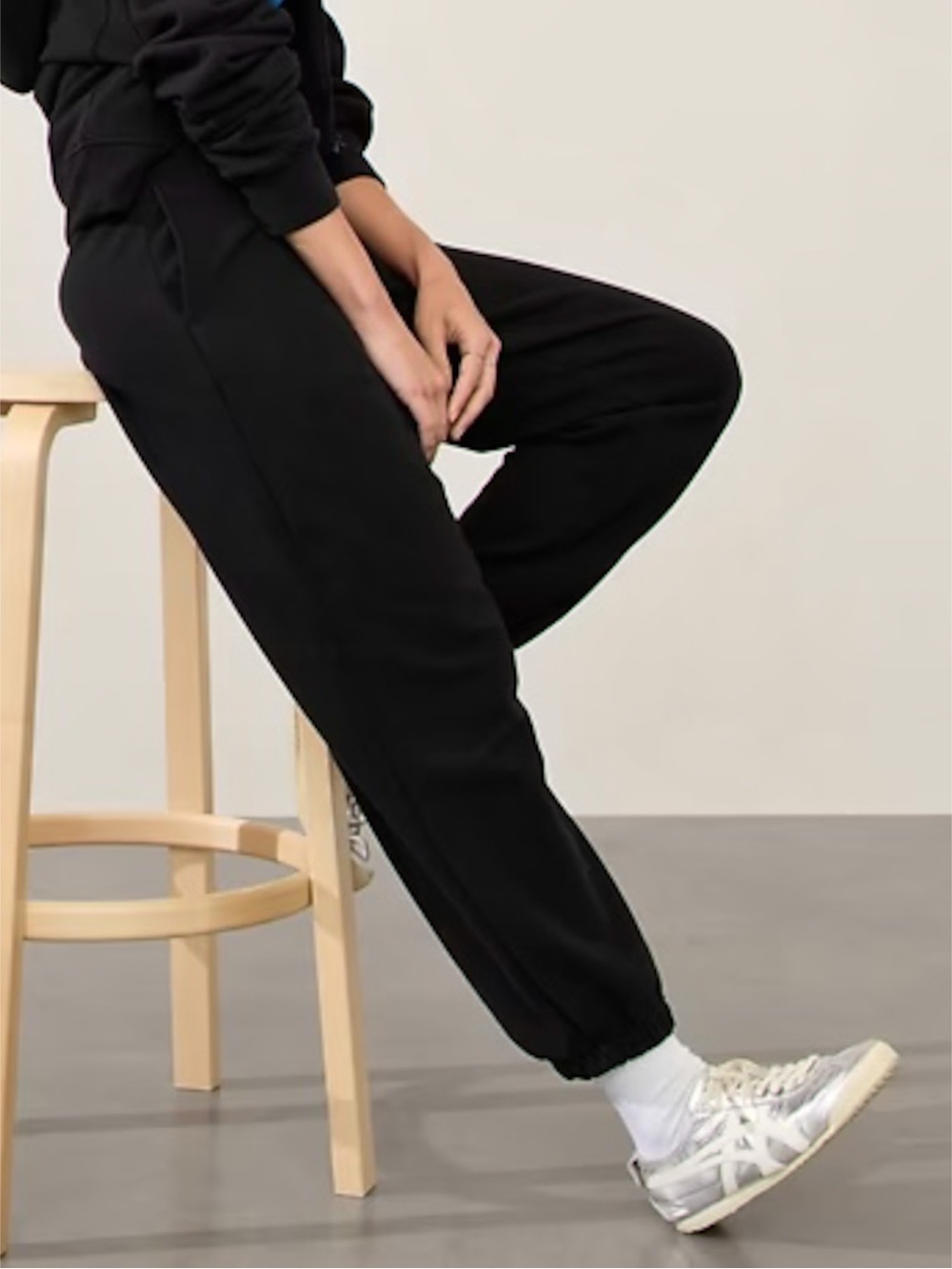 ATHLETA Forever Fleece Joggers Petite Size Large LP